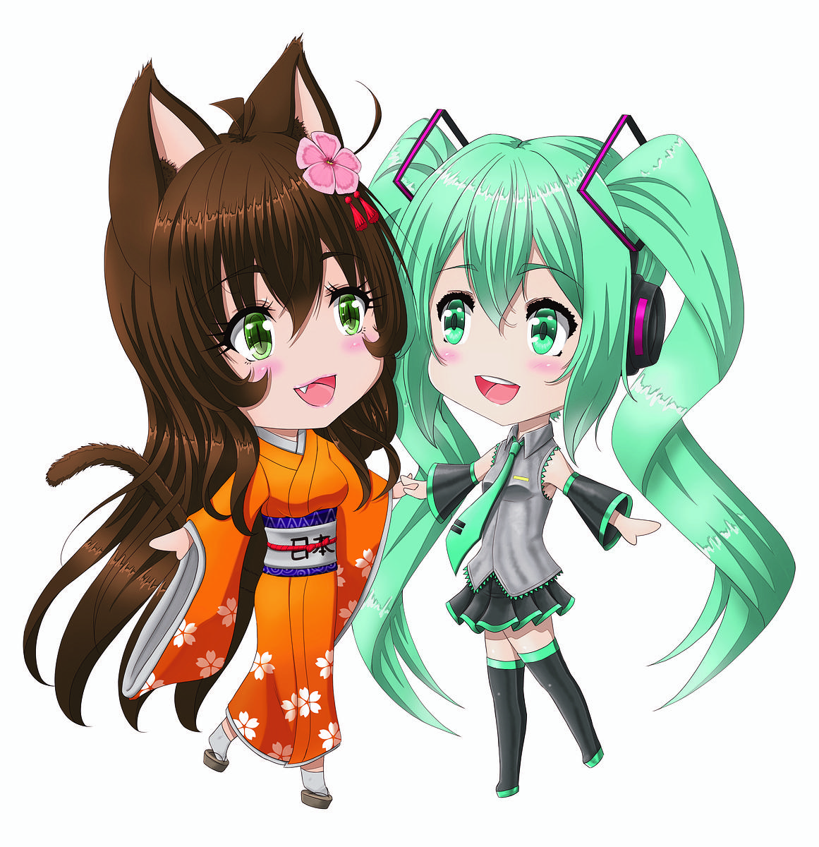 Figuchan und Miku