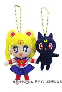 Sailor Moon und Luna - Plüsch-Schlüsselanhänger - 1