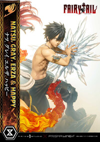 Natsu, Gray, Erza, Happy - Standard Version - Concept Masterline - Prisma Wing - Prime  Studio (5)