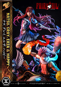 Natsu, Gray, Erza, Happy - Standard Version - Concept Masterline - Prisma Wing - Prime  Studio (14)