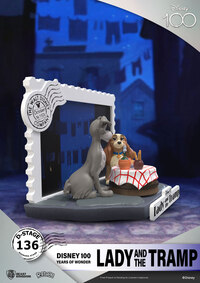 Susi und Strolch - Disney 100th Anniversary - D-Stage Diorama - Beast Kingdom Toys (8)