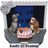 Susi und Strolch - Disney 100th Anniversary - D-Stage Diorama - Beast Kingdom Toys (4)