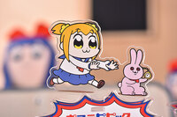 Popuko & Rabbit - Pop Team Epic Rocking Acrylaufsteller - Good Smile Moment (4)