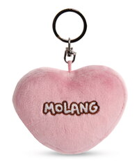 Molang - Piu Piu - Schlüsselanhäger herzförmig - 18 cm Plüsch (1)