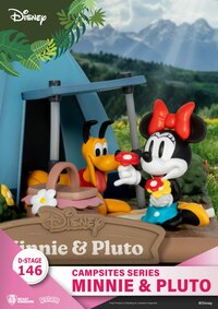 Minnie Mouse & Pluto - Disney Campsite Series - D-Stage Diorama - Beast Kingdom Toys (6)