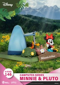 Minnie Mouse & Pluto - Disney Campsite Series - D-Stage Diorama - Beast Kingdom Toys (4)