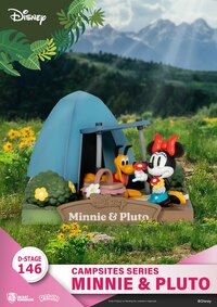 Minnie Mouse & Pluto - Disney Campsite Series - D-Stage Diorama - Beast Kingdom Toys (1)
