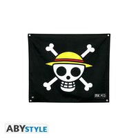 One Piece - Flagge (50x60) - "Skull - Ruffy" - AbyStyle (1)