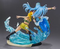 Lucy Heartfilia & Aquarius - Tsume HQF Figure | Fairy Tail Collectible - 6