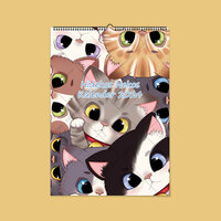 kawai Neko - Katzen Kalender 2024 - Hideko Merchandise (1)