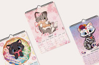 kawai Neko - Katzen Kalender 2024 - Hideko Merchandise (1)