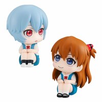 Rei Ayanami & Shikinami Asuka Langley - Limited Set - Neon Genesis Evangelion Look Up - Megahouse (4)