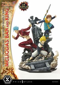 Meliodas, Ban und King - DX Bonus Edition (CMNTZ-01DXS) - Concept Masterline - Prime 1 Studio (1)
