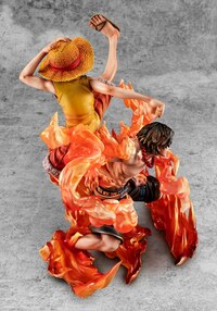 Monkey D. Ruffy & Puma D. Ace - Bond Between Brothers 20th Limited - POP - Portrait Of Pirates Maximum - Megahouse (5)