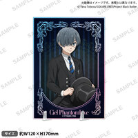 Ciel Phantomhive - Black Butler Public School Arc - Plate Acrylaufsteller - Bushiroad Creative (1)