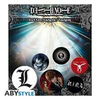 Death Note - Button Set - AbyStyle (1)