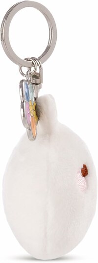 Molang mit Regenbogenblume Anhänger - Schlüsselanhänger   (1)