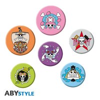 One Piece - Button Set (Skulls) - AbyStyle (1)