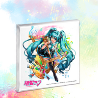 Hatsune Miku - Miku Expo 2024 - Canvas Art (Miku Standing) - Nashi (1)