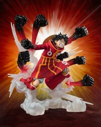 Monkey D. Ruffy - Gum Gum Hawk Gatling - Figuarts Zero Extra Battle - Bandai Spirits - 5