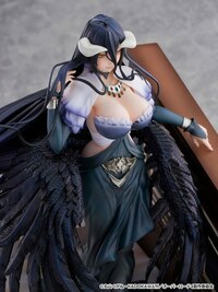 Overlord – Albedo Jet Black Dress – Shibuya Scramble Figure (28 cm, eStream) - 11