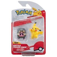 Pikachu & Ferkuli - Pokémon - Battle Mini Figuren - Jazwares (1)