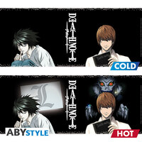 Death Note - Tasse mit Thermoeffekt / Zaubertasse - Kira & L - AbyStyle (1)