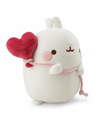 Molang mit Herzballon - Molang - Plüschfigur (12 cm) (1)