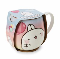 Molang mit Herzballon - Tasse - 400ml (1)