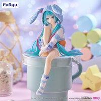 Hatsune Miku - Blue Color - Rabbit Ear Hood Pajama - Noodle Stopper - Furyu - 6
