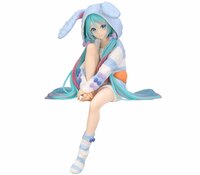 Hatsune Miku - Blue Color - Rabbit Ear Hood Pajama - Noodle Stopper - Furyu (10)