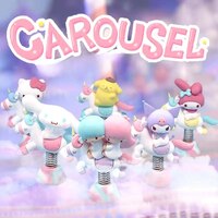 Zufällige Auswahl - Sanrio Characters - My Melody Carousel - Mini Figuren - Langbowang (1)