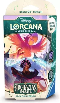Lorcana - Disney Lorcana 7: Archazias Insel - Amethyst und Stahl - Starter Deck (Deutsch) (1)