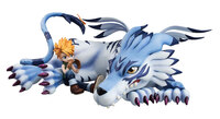 Garurumon & Yamato (Matt) Ishida – Megahouse G.E.M. Figure - 2