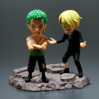 Lorenor Zorro & Sanji Vinsmoke - One Piece - WCF Log Stories ("...NOTHING...AT ALL!!!!") - Banpresto (1)