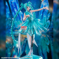 Hatsune Miku - Emerald Gem - Clearluxe - Banpresto (1)