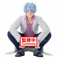 Ginpachi Sakata - Gintama - Mr.Ginpachi's Zany Class - Desk Figur - Banpresto (1)
