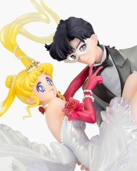 Usagi Tsukino & Tuxedo Mask - Moonlight Glow - FiguartsZERO Chouette PVC Statue (24 cm) von Bandai Spirits - 7