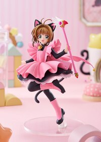 Sakura Kinomoto Black Cat Costume – Card Captor Sakura Pop Up Parade Statue (22 cm) von Good Smile Company - 3