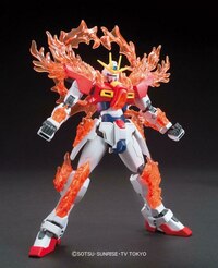 Try Burning Gundam - Team Try Fighters: Sekai Kamiki's Mobile Suit - HGBF 1/144 - Modelkit - Bandai Spirits (1)