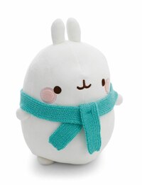 Molang mit Schal - Molang - Plüsch in Geschenkverpackung (24 cm) (1)