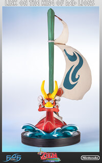 Link auf dem Roten Leuenkönig – First 4 Figures Statue - 12