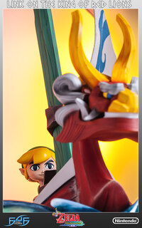 Link auf dem Roten Leuenkönig – First 4 Figures Statue - 19