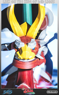 Link auf dem Roten Leuenkönig – First 4 Figures Statue - 24