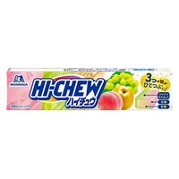 Hi-CHEW - Japanische Kaubonbon -  Mixed Flavors Gummies - Morinaga - 46 g (1)