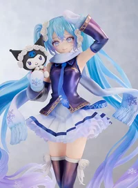 Hatsune Miku (Snow) x Kuromi - Good Smile Company (1)