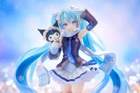 Hatsune Miku (Snow) x Kuromi - Good Smile Company (1)