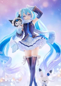 Hatsune Miku (Snow) x Kuromi - Good Smile Company (6)