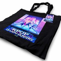 KPop Demon Hunters - Tragetasche / Stoffbeutel/ Tote Bag - Pyramid (1)