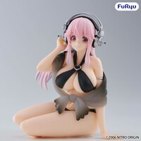 Super Sonico - Black Color Swimsuit - Noodle Stopper - Furyu (7)
